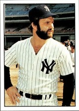 THURMAN MUNSON Original Vintage Yankees 1975 Baseball Card picture