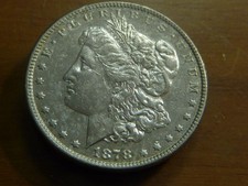 1878-P 7TF Morgan Silver Dollar Triple Blossom Vam 198 Top 100 XF+ SKU# 30382 picture