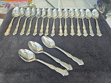 VTG Wallace 18/10 Stainless Steel Flatware RARE CHADWICK DISCONTINUED 18 Spoons picture