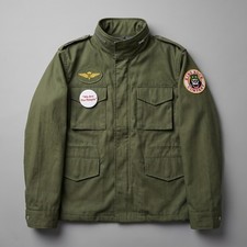 Robert De Niro Taxi Driver M65 Green Military Jacket Movie Costume picture