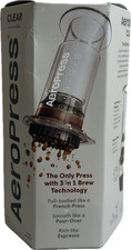 AeroPress Clear Coffee Press 3 - 1 Brew Technology (New in Box/Unused) picture