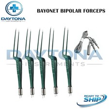 Reusable Non-Stick Bayonet Bipolar Forceps 8