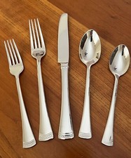 Lenox PORTOLA Glossy  Stainless Flatware NEW - Choice picture