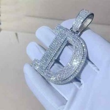 Men's 4.00Ct Round Cut Moissanite 