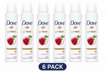 Dove Go Fresh Pomegranate Antiperspirant Deodorant Spray 6 Pack 150ml 48HR picture