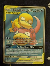 Pokemon TCG Slowpoke & Psyduck GX 217/236 Full Art Ultra Rare  picture