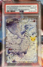 Pokémon TCG Reshiram 113/114 Celebrations Classic Collection FA Holo PSA 10 picture