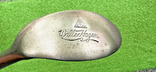 Antique 1920's Walter Hagen Concave Hickory Sand Wedge Original 17