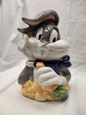 1993 Warner Brothers Inc. Bugs Bunny Talking Cookie Jar Very Nice Condition  picture