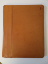 *RARE* Hartmann Leather Executive Padfolio #664 Color 4700 Natural Belting picture