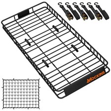 Mockins Rooftop Cargo Carrier Basket - Adjusts from 40-84