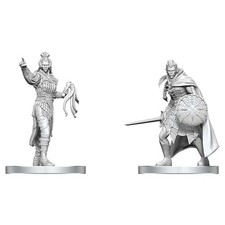 Drow Elite Warrior Drow Priestess of Lolth 2 pk Nolzur's D&D miniature unpainted picture
