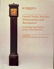 Sotheby’s Good Clocks Watches Wristwatches Barometers Dec 13 1988 Catalog UK picture