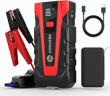 12V Car Jump Starter 6000A Booster Jumper Power Bank Battery Charge LCD Display picture