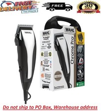 Wahl Professional Hair Cut Machine Barber Salon Cutting Trimmer Clipper Kit Set picture