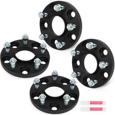 4Pcs 15mm Wheel Spacers 5x4.5 66.1mm 12x1.25 for 240SX 300ZX 350Z 370Z picture