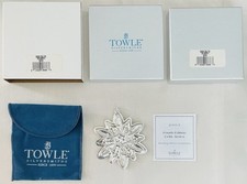 2003 Towle Sterling CELTIC SERIES SNOWFLAKE Ornament 4TH Edition picture