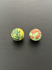 CAC Christensen Agate Multicolour Marble lot of 2 picture