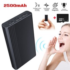 32GB Mini Spy Hidden Audio Recorder Voice Activated Office Listening Device US picture