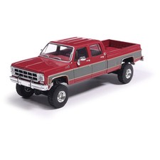 1977 GMC Sierra Grande K2500 Crew Cab Wideside - Dark Red Metallic and Silver... picture