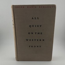 Erich Maria Remarque All Quiet on the Western Front HC Little, Brown Boston 1930 picture