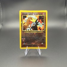 Entei #34 Black Star Promo Reverse Holo Rare Vintage Pokemon Card - MP/LP picture