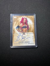 2017 Topps WWE Undisputed - Autographs Sasha Banks #UA-SB Bronze /99 (AU) picture