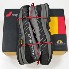 Size 10.5 - La Sportiva TX2 Men’s Approach Shoes ‘Carbon’ Gray Rock Climbing picture