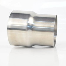 2.5 Inch Id to 3 Inch Od Stainless Steel Exhaust Adapter Pipe Reducer Connector picture