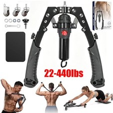 Twister Arm Exerciser Adjustable 22-440 lbs 3 in 1 Hydraulic Power Chest Workout picture