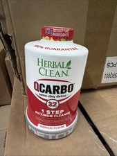 Herbal Clean QCarbo32 Same-Day Maximum Detox Supplement 32oz Tropical 4/27 picture