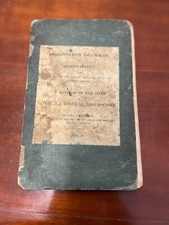 William Hunter Anglo-Saxon Grammar and Derivatives (1823) 1st edition RARE picture