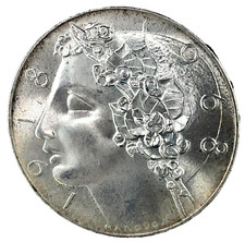 1968 Czechoslovakia 50 Korun 