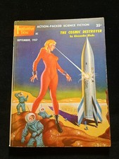 Imaginative Tales Pulp Science Fiction Magazine The Cosmic Destroyer picture