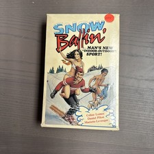 SNOW BALLIN' Roger Cardinal's 1971 Celine Lomez VHS Comedy Big Box Rare - Tested picture