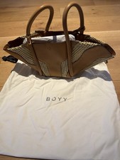 Boyy Lotus 12 Ala macrame Raffia Bag picture