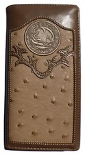 Share Similar items Sponsored See all   Western Short Wallet Men Longhorn Tooled picture