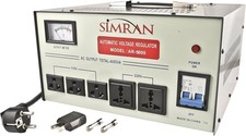 Simran Heavy Duty Voltage Converter Transformer with Automatic Regulator picture