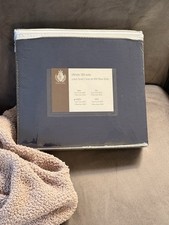 3 pieces Duvet cover queen size, 1 duvet cover, and 2 shams Navy blue Microfiber picture