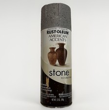 Rust-Oleum 7992830 Stone Creations Spray, 12 oz, Gray Stone NOS Never Used picture