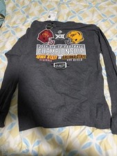 Champion Big 12 Football Championship Iowa State vs Arizona State Gray Shirt M picture
