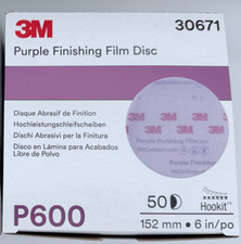 3M 30671 Purple Finishing Film Hookit Disc 6