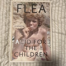 Flea Autographed Book Acid for The Children Red Hot Chili Peppers picture