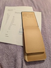 Antique 1903-1935 Handwritten Justice of Peace Record of Fees Henry Swetland/ Pa picture