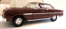 ROAD SIGNATURE 1:18 1963 1/2 FORD FALCON MAROON/BROWN #92688 IN EXC COND picture