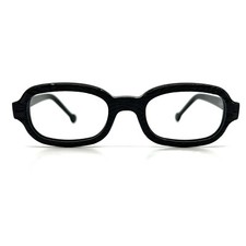 l.a.Eyeworks SKAGG 101  Eyeglasses Frame Black Rectangular Full Rim 48-22-135 picture