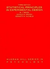 Statistical Principles In Experimental Design picture