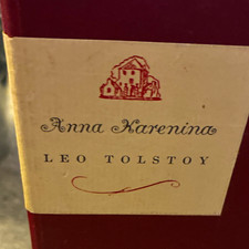 Random House Anna Karenina Leo Tolstoy HC 1939 Illustrated w/ Slipcase picture