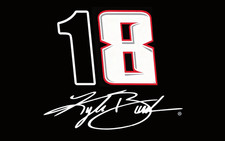 Kyle Busch #8 Team Logo Nascar Double-Sided 3x5 Good Flag  picture