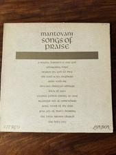 Mantovani Songs Of Praise LP London PS 245 FFSS Stereo VG+ picture